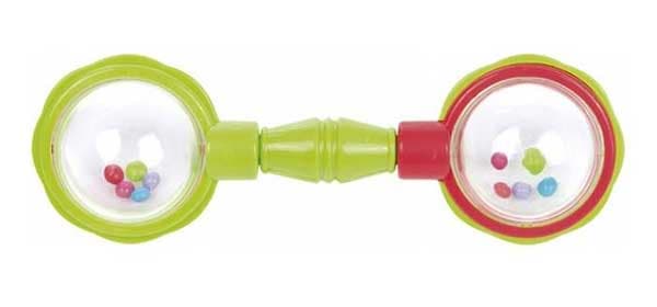 Canpol Zvečka Za Bebe Weight Bar crveno-zelena 2/606
