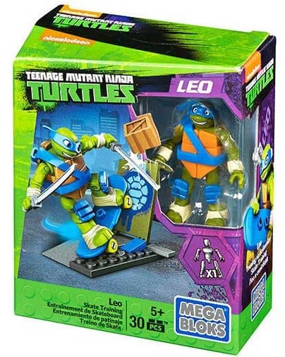 Mega Bloks Kocke TMNT Leo Skate Training 36683