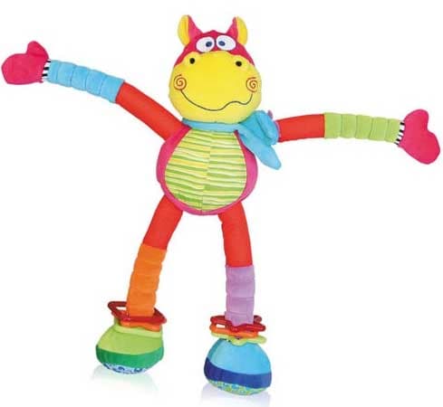 Lorelli Coloria Hippo Long Legs Plišana igračka 1019026
