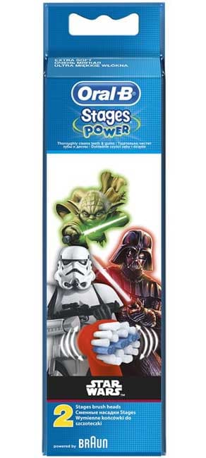 Oral-B Rezervni nastavci za dečiju električnu četkicu za zube Star Wars 500302