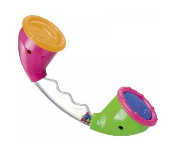 Canpol Zvečka Za Bebe Telefon 2/886 pink-zelena
