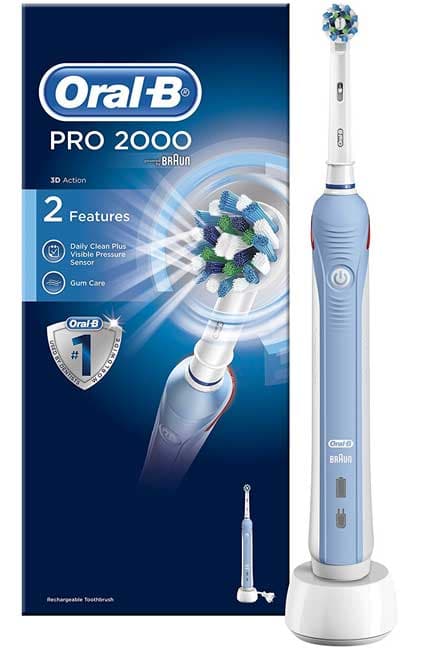 Oral-B Pro 2000 Punjiva električna četkica za zube 500283