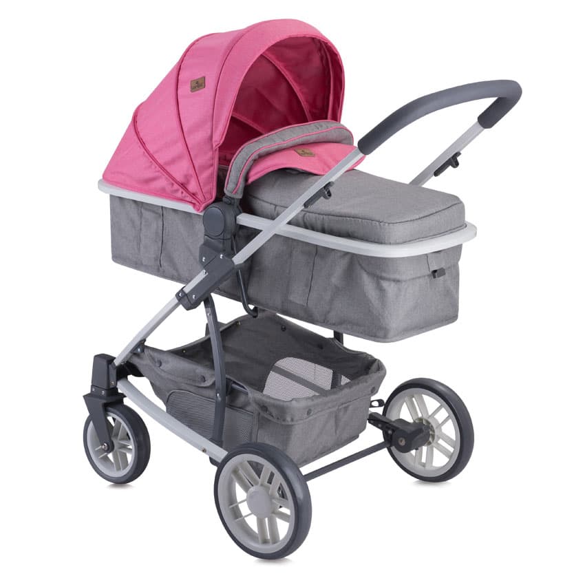 Lorelli Kolica S-500 Set Rose and Grey Girl + Auto sedište