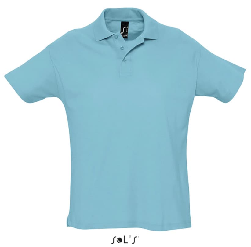 Sols Muška polo majica Summer II Atoll Blue veličina XXL 11342