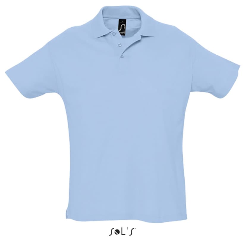 Sols Muška polo majica Summer II Sky Blue veličina XS 11342