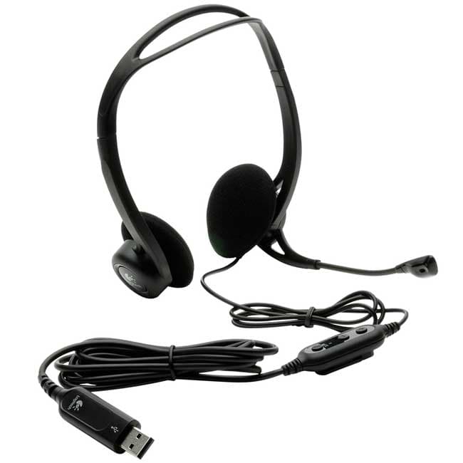 Logitech slušalice sa mikrofonom PC 960 Stereo USB 981-000100