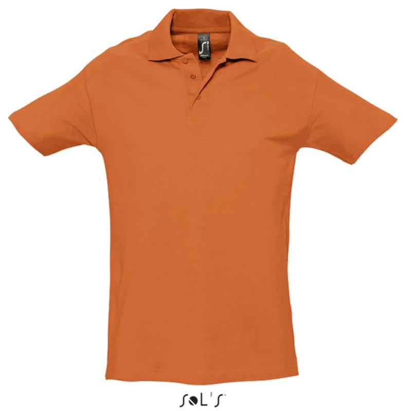 Sols Polo majica za muškarce Spring II Orange veličina XXL 11362