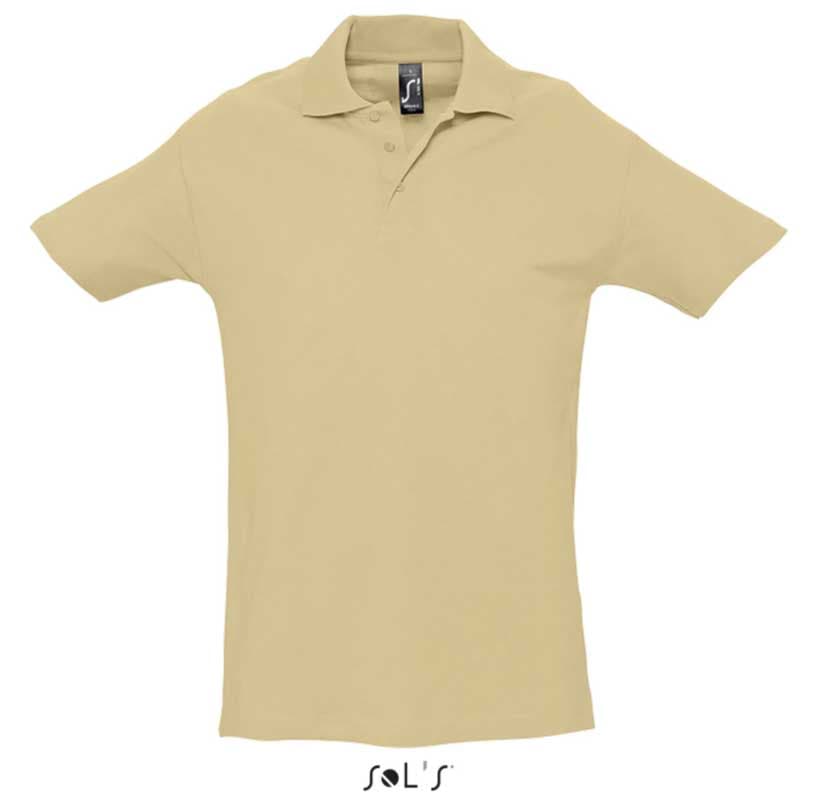 Sols Polo majica za muškarce Spring II Sand veličina M 11362