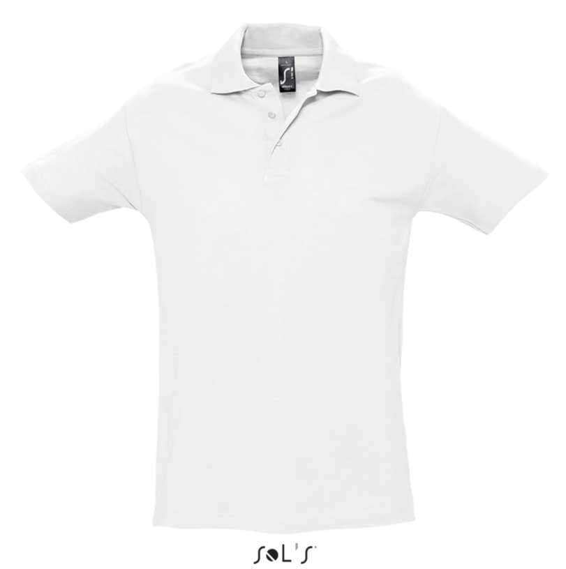 Sols Polo majica za muškarce Spring II White veličina M 11362