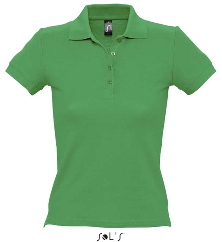 Polo majica za žene Sols People Kelly Green veličina S 11310