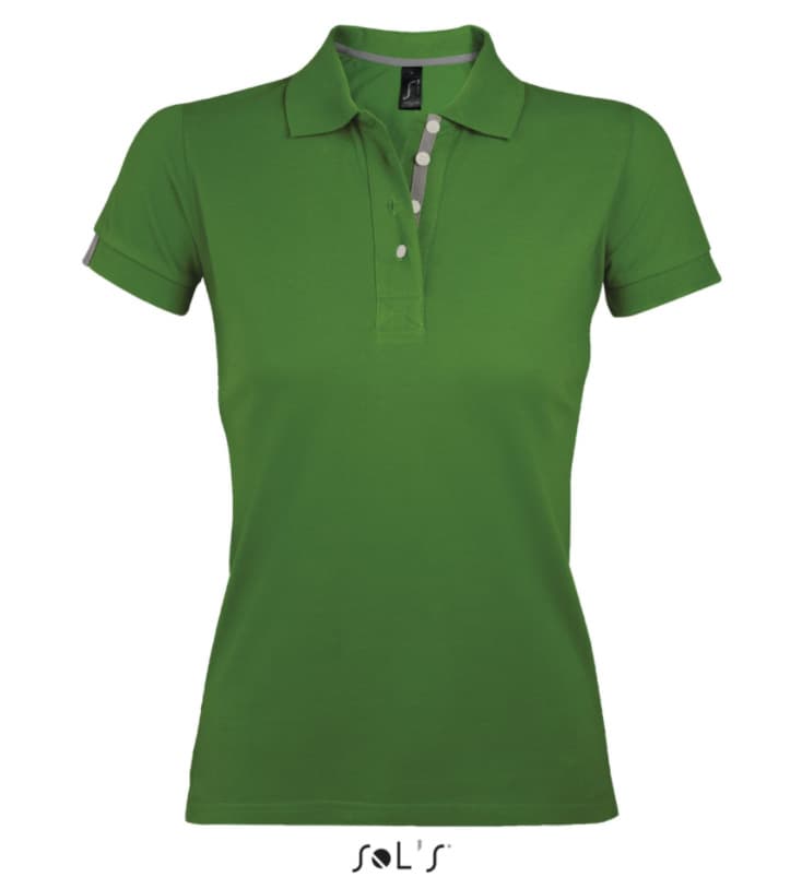 Sols Ženska majica sa kragnom i kratkim rukavima vel. M Portland Women Bud Green 00575