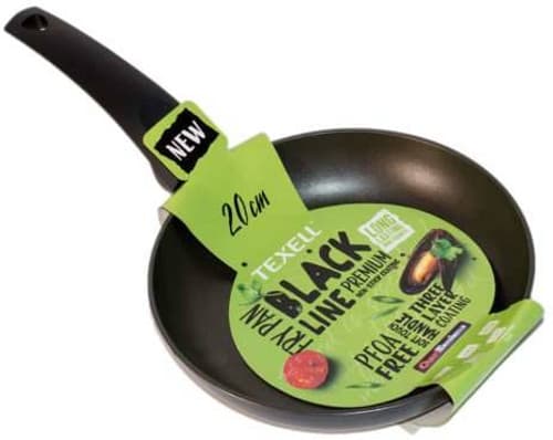 Texell tiganj duboki Black Line 20 cm