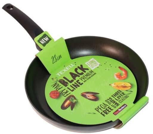 Texell tiganj duboki Black Line 28 cm