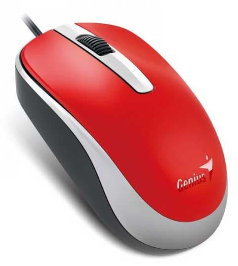 Genius DX-120 USB Žični miš crvena