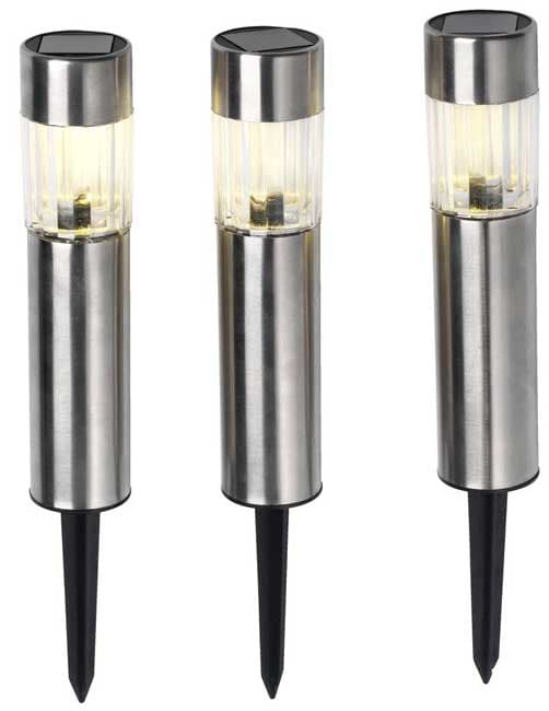 Solarna lampa 3 kom. Set
