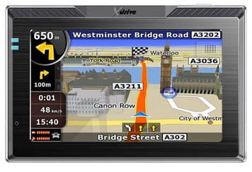 Xdrive GPS-43J Navigacioni sistem sa mapama cele Evrope
