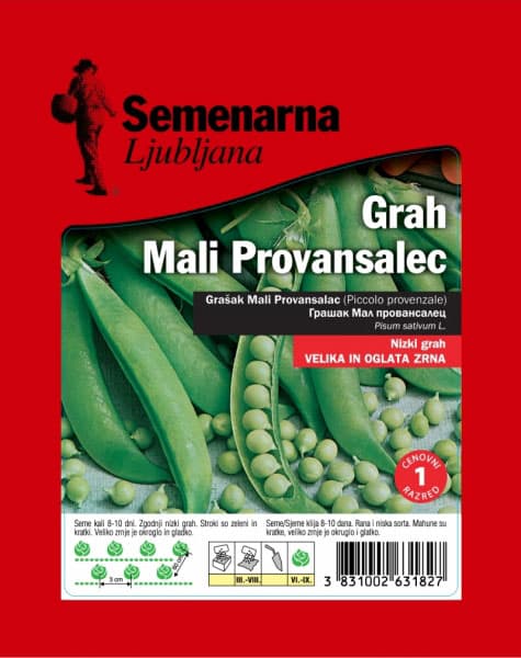 Seme za Grašak mali provansalac - Pisum sativum L. 100g