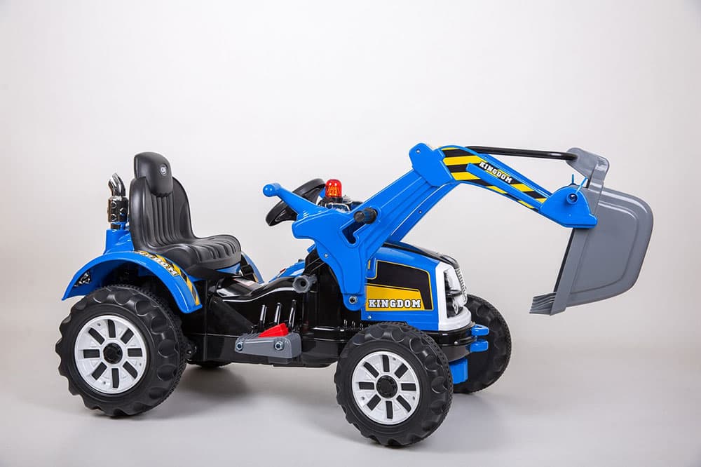Plavi Traktor - Bager na elektromotorni pogon za decu
