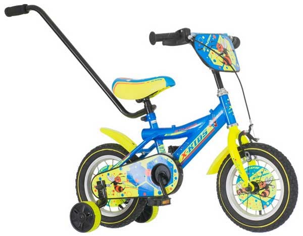 Dečiji bicikl sa drškom za guranje Kids Stinger 12 1120004