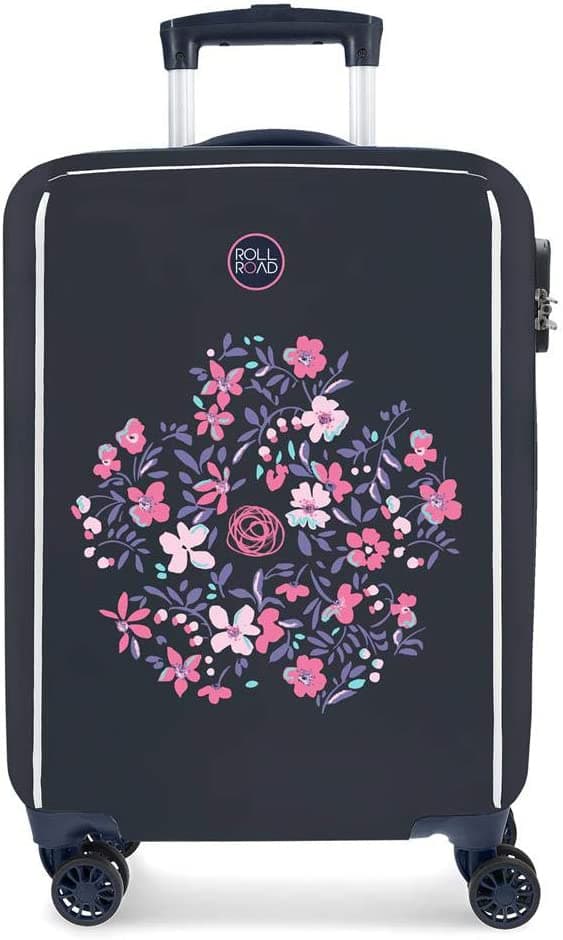 Roll Road Kabinski ABS kofer 55cm Be Happy navy 44717