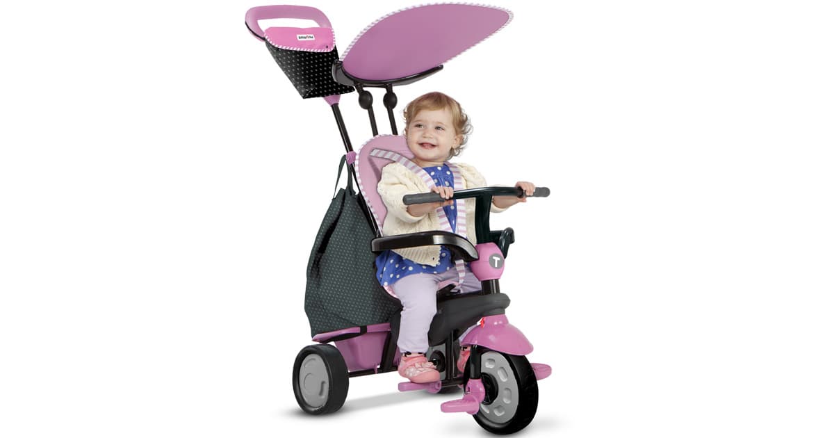 Smart Trike Tricikl SHINE 4 u 1 Pink