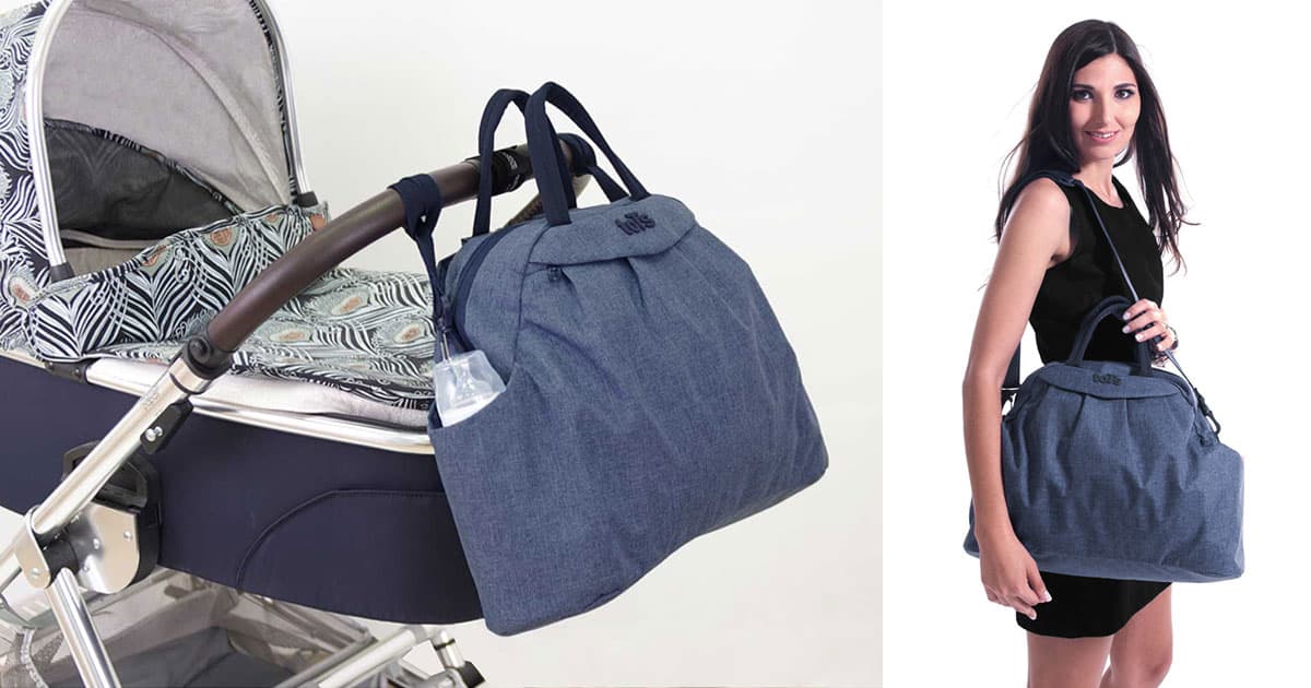 Smart Trike Tots Torba za mame CHIC Melange - Blue