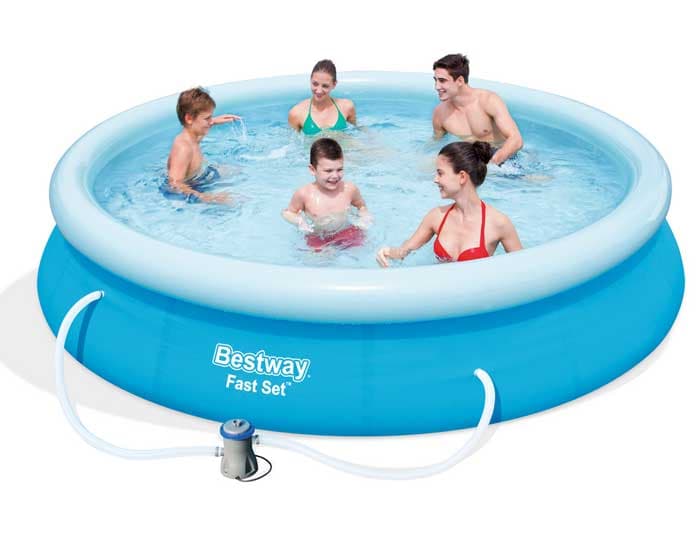 Bazen sa prstenom 366x76 Bestway Rodos