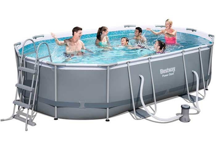 Bestway Ovalni Bazen sa kompletnom opremom 488x305x107 cm