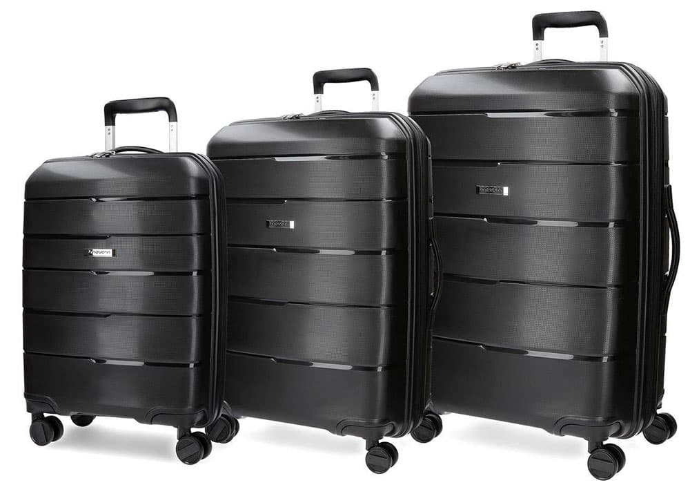 Movom Set putnih kofera 37L/62L/94L Wind Black 52894