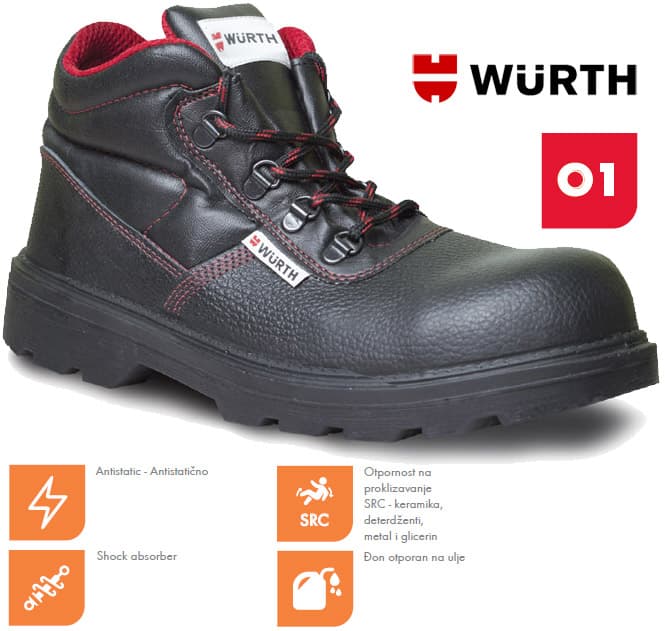 Wurth Radne cipele Tara O1 duboke vel. 37