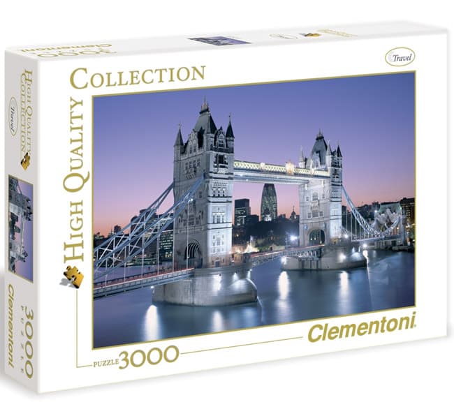 Clementoni Puzzle 3000 delova London Tower Bridge 33527
