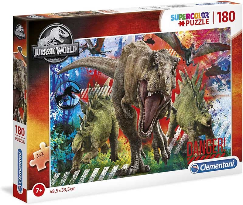 Puzzle slagalica 180 delova Jurassic World Clementoni 29106