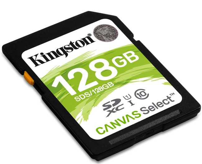 Kingston Canvas Select Memorijska kartica 128GB