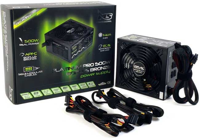 MS napajanje za računar Platinum Pro 80+ 500W Bronze