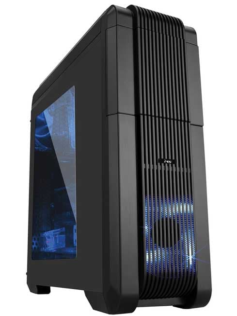MS Monster midi tower kućište za računar Blue LED Fan