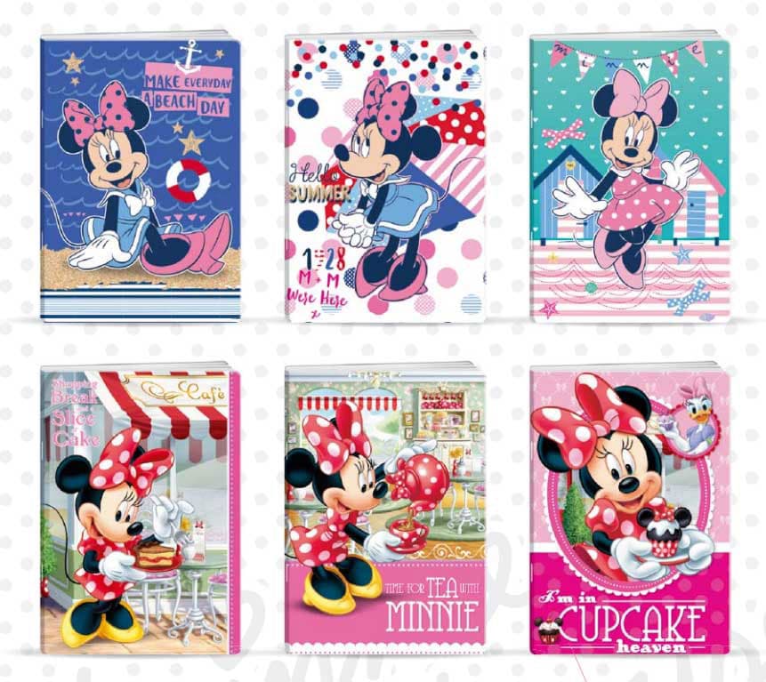 Deset A5 svezaka na kvadratiće Play - Minnie Mouse