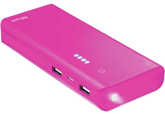 Trust Primo Summer PowerBank 10.000mAh Eksterna baterija Pink