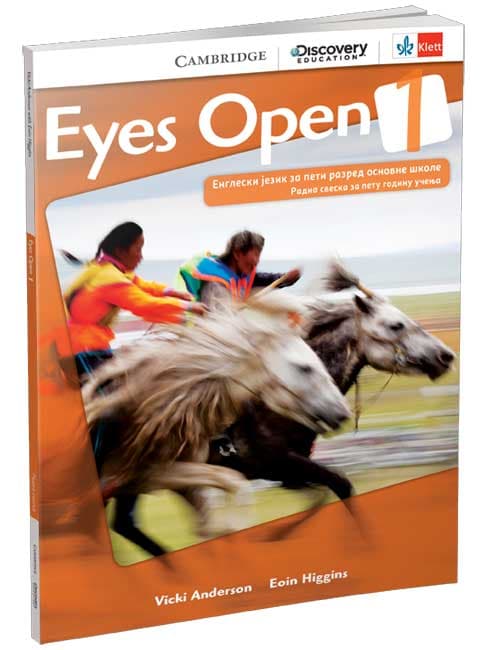 KLETT Engleski jezik 5, Eyes open 1, radna sveska za peti razred