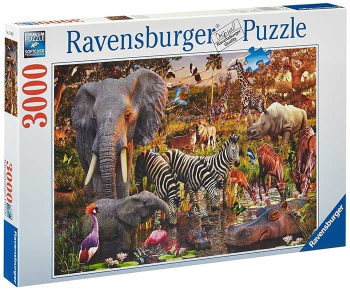 Ravensburger Puzzle 3000 delova - Afričke životinje 17037