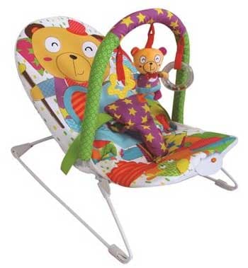 Prime Toys Ležaljka za bebe sa visećim igračkama 0127200