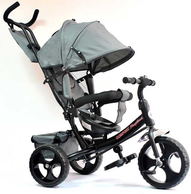 Tricikl Guralica Playtime Comfort 417 Siva