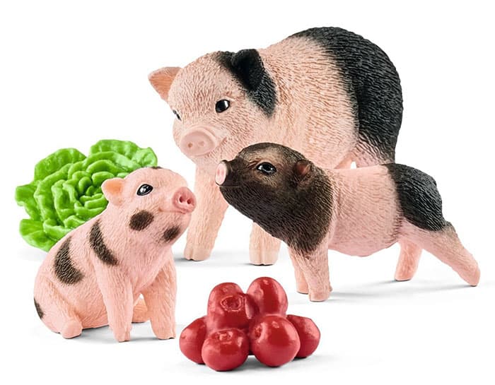 Schleich Figurice Domaće životinje - Mini prasići 42422