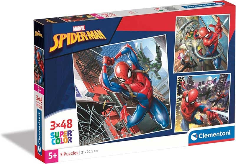 Puzzle slagalice za decu 3x48 delova Spajdermen Clementoni 25316