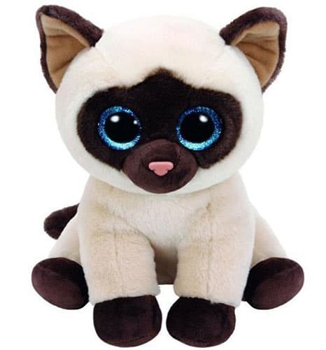 TY Beanie Boos Plišane igračke - Sijamska mačka Jaden 15cm MR42129