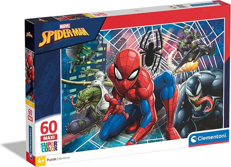 Puzzle slagalice za decu 60 maxi delova Spiderman Clementoni 26444