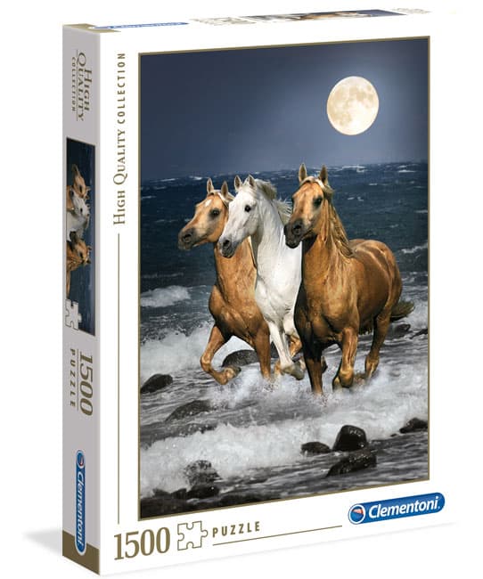 Clementoni Puzzle 1500 delova Konji u trku 31676