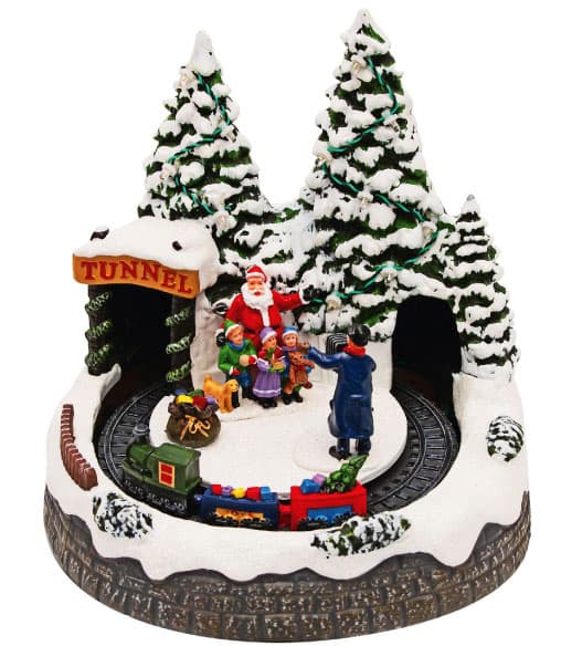 Novogodišnja svetleća LED diorama DRM8