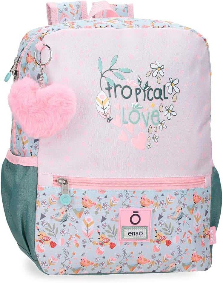 Ranac za vrtić ili modni ranac za devojčice 32cm Enso Tropical Love 96423