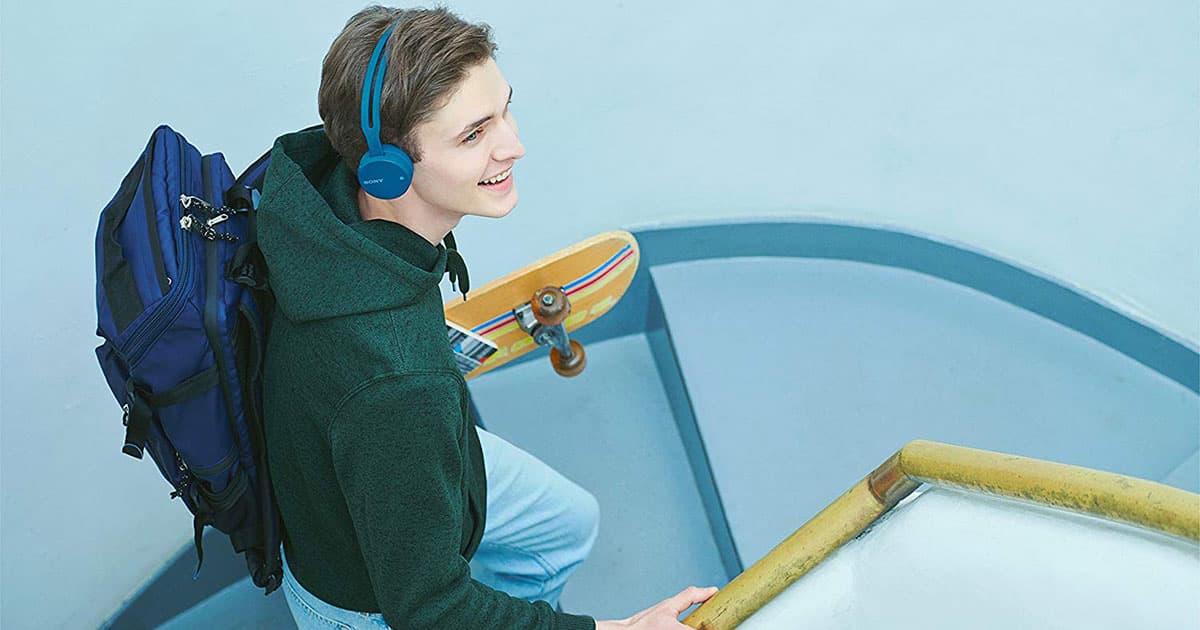 Sony WH-CH400 BlueTooth Bežične Slušalice Plave