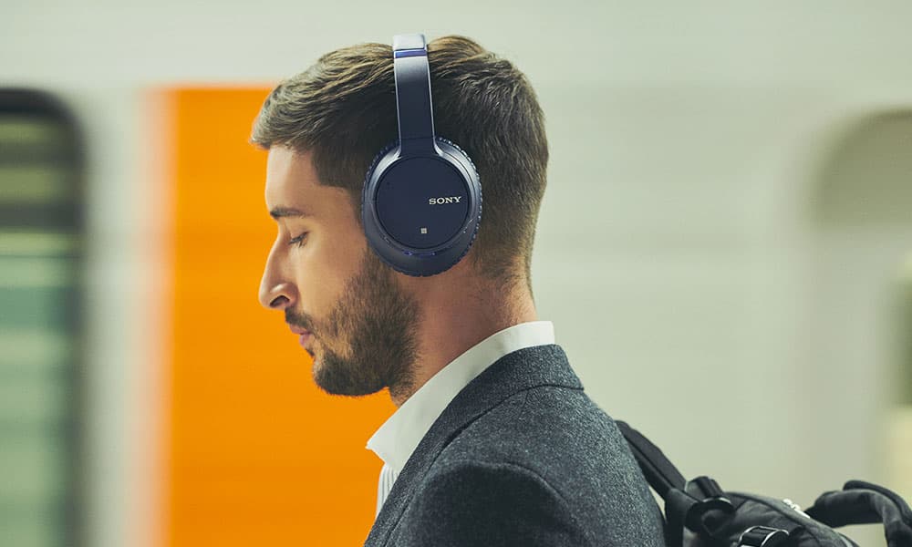 Sony WH-CH500 BlueTooth Slušalice Za Razgovor i Muziku - Plave